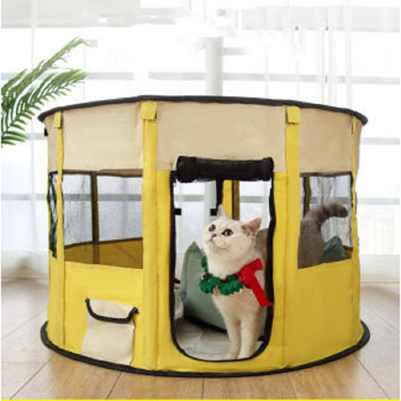 Portable Pet House Oxford Cloth Play Crate