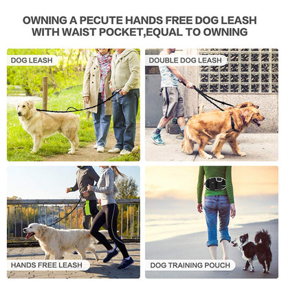 Dog Training Leash | Running Leash/Pouch Belt
