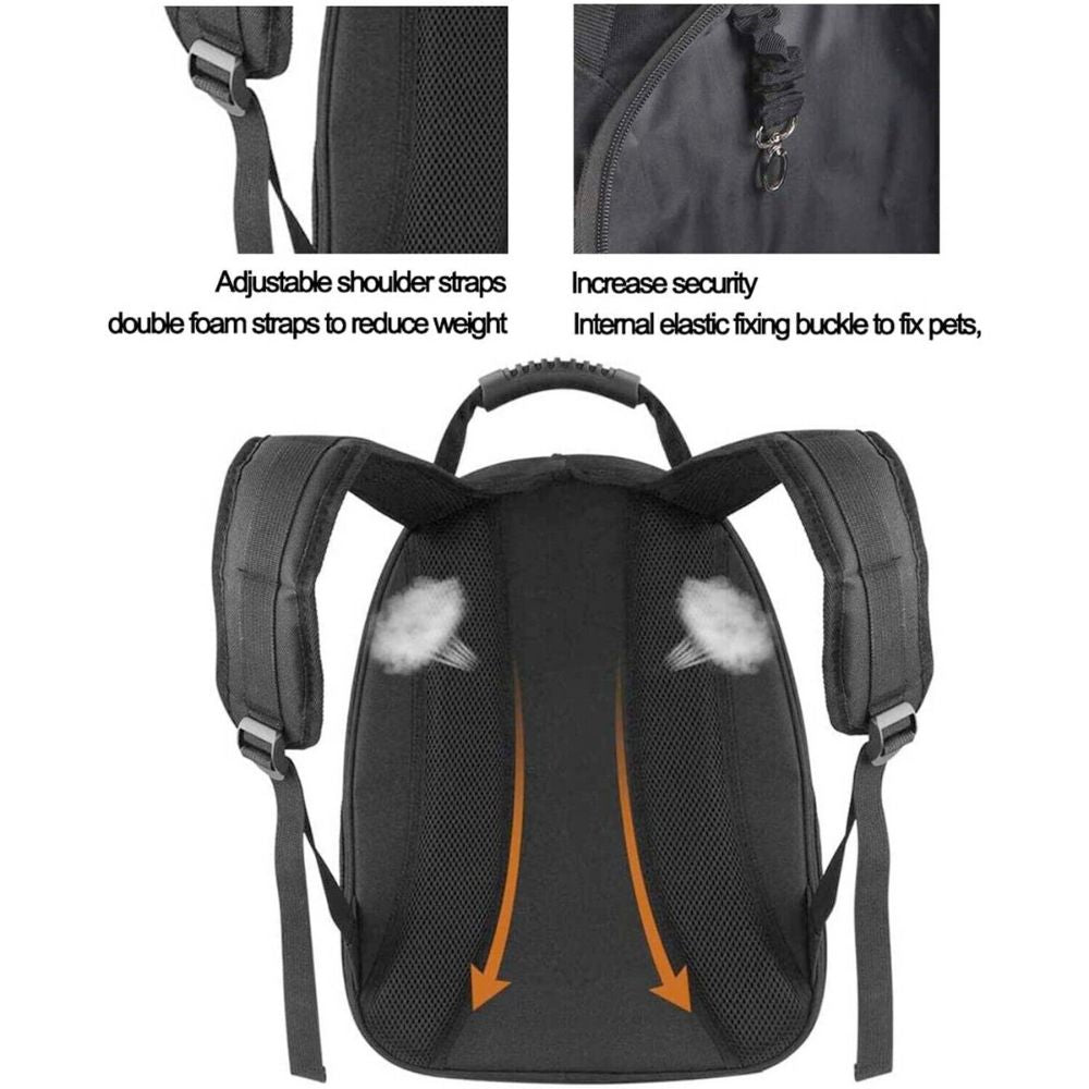 Pet Hardshell Traveling Backpack (3 Colors)