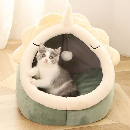Adorable Dinosaur Pet Hut with Ball Toy