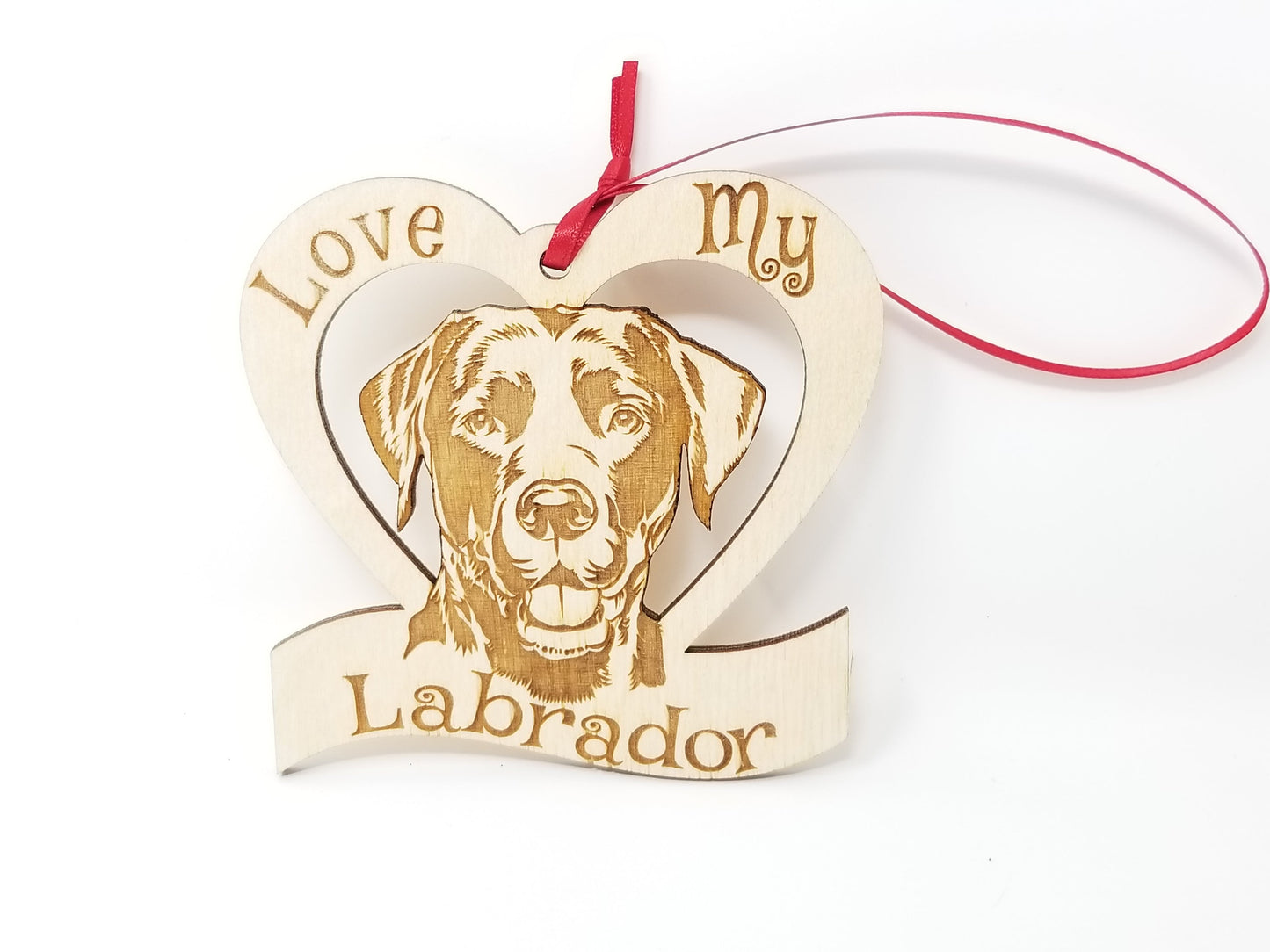Love My Labrador Ornament