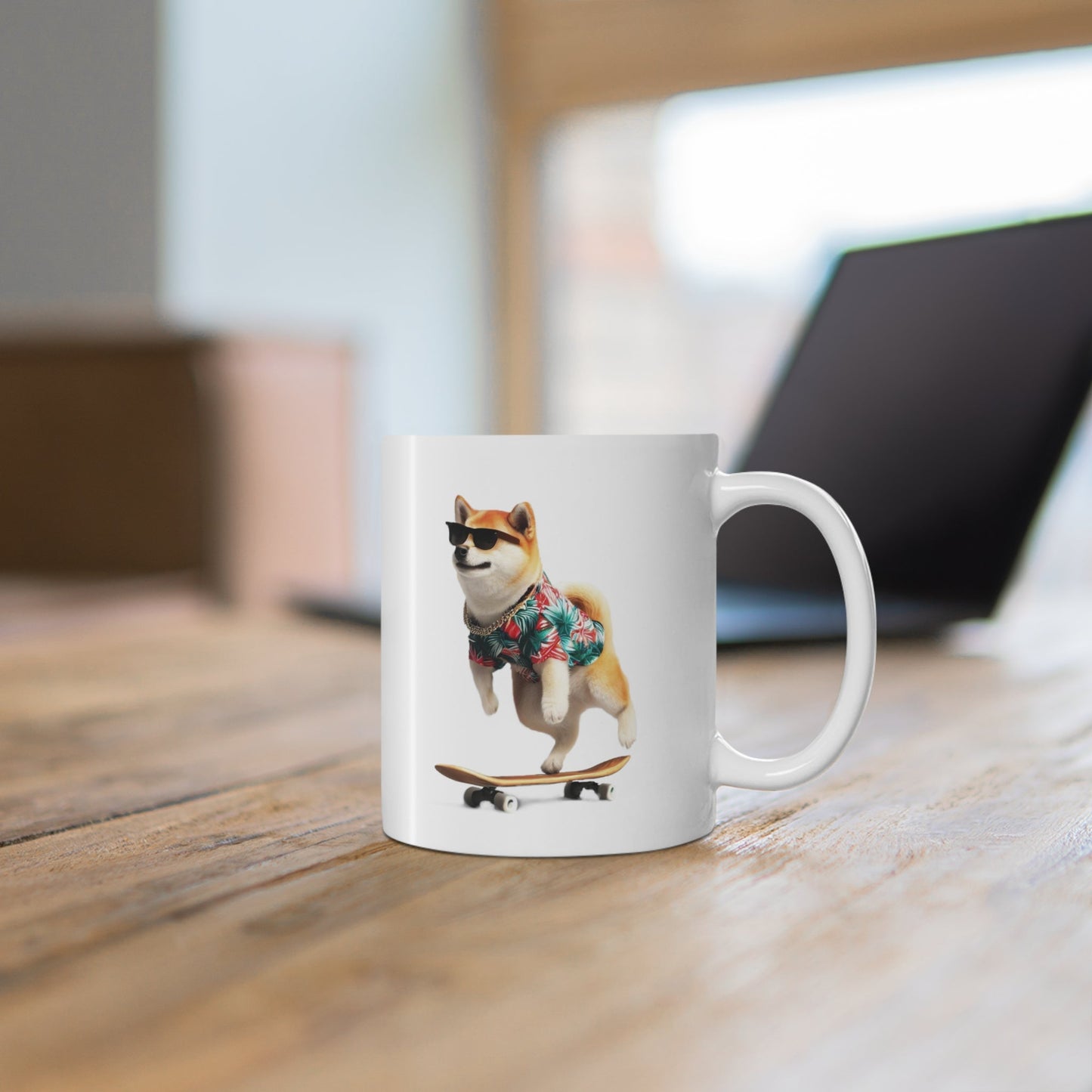 Shiba in Hawaiian Shirt Mug