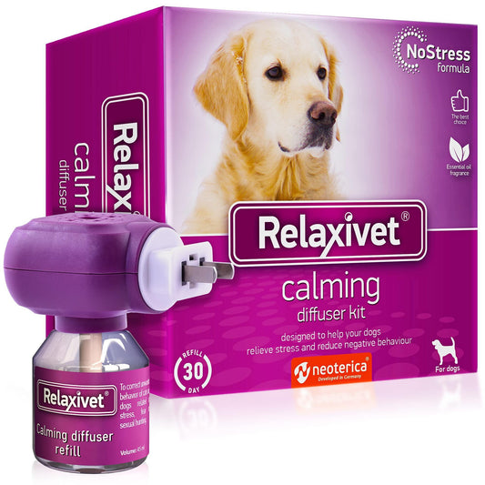 Dog Calming Diffuser & Stress Relief Kit - Separation, Anxiety, Stress