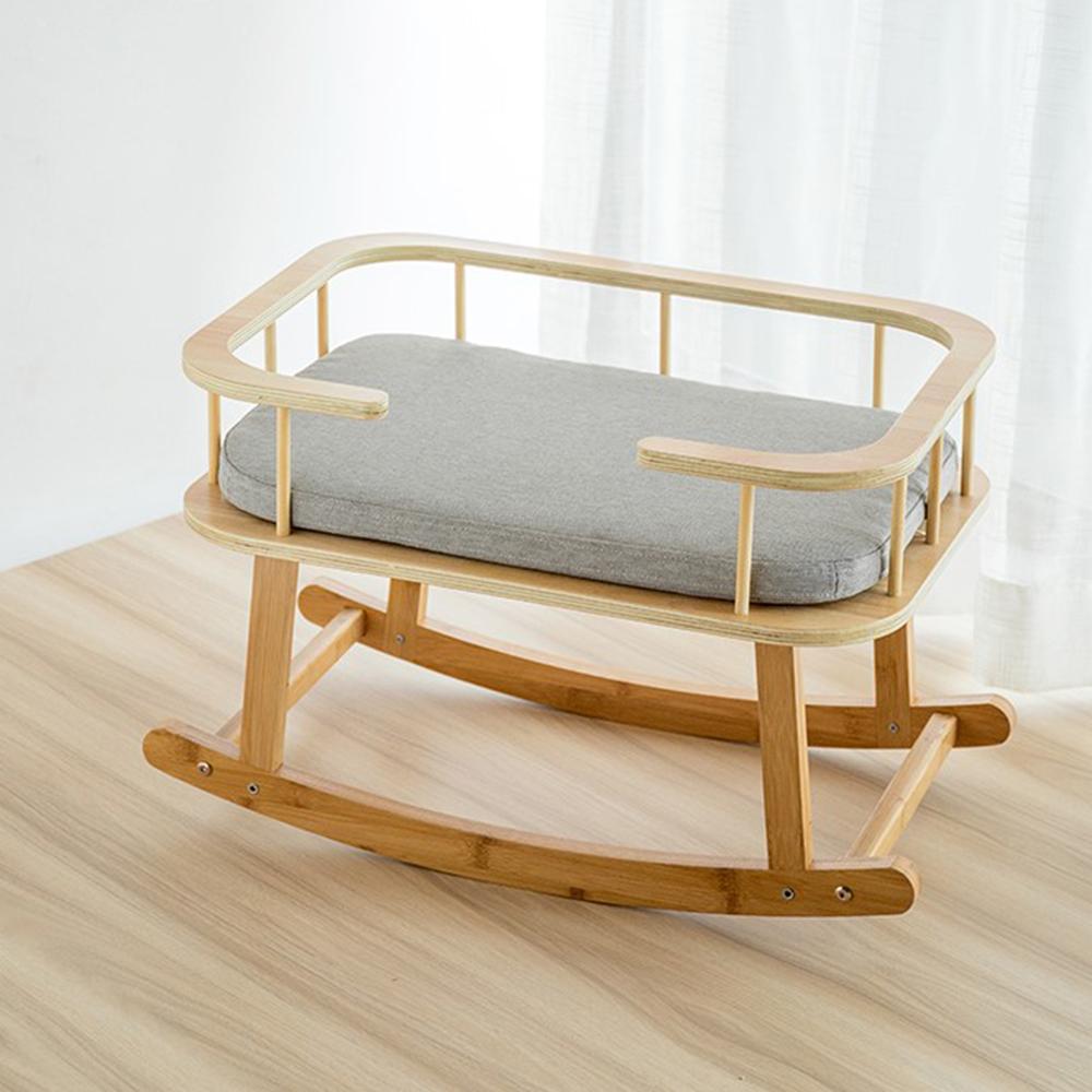 Rockaby Cat Rocking Padded Bed by INSTACHEW