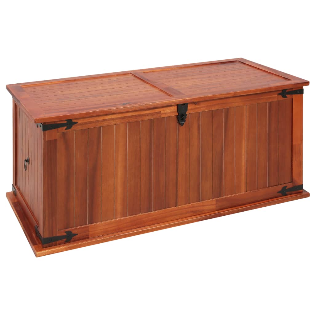 Luxury Pet Toy Chest, Solid Acacia Wood (35.4"x17.7"x15.7")