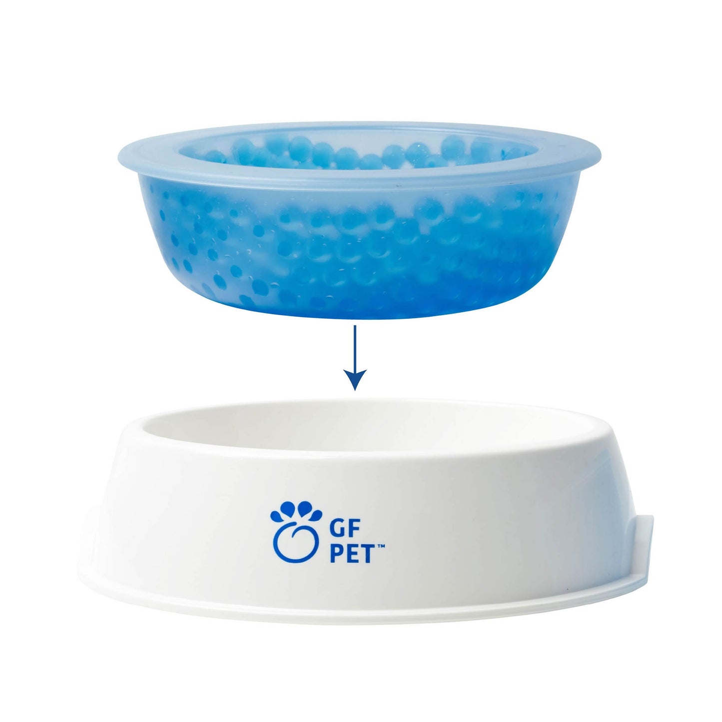 Ice Bowl, Pet Cooling Water Bowl (16oz)