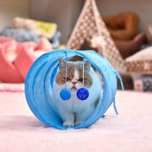 Crinkle Play Tunnel with Ringing Bell Balls