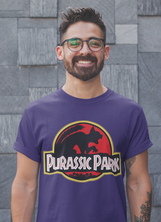 Purassic Park Shirt | Funny Cat Lover Dino T-Shirt