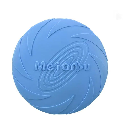 Puncture-Resistant Rubber Frisbee for Dogs