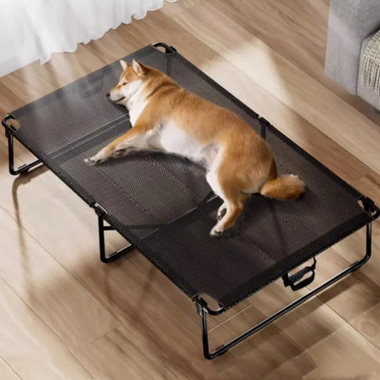 Breathable Folding Bed for Large Dogs, No-Slip, Durable (S, M, L)