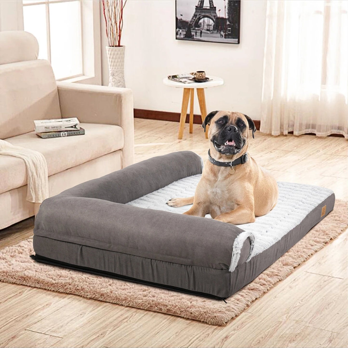 Orthopedic Waterproof Dog Bed, (XL) Up to 99 lbs.