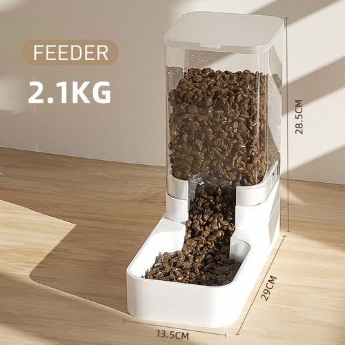 Automatic Pet Feeder/Drinking Bowl for Dogs and Cats