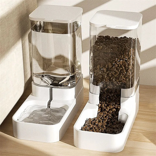 Automatic Pet Feeder/Drinking Bowl for Dogs and Cats
