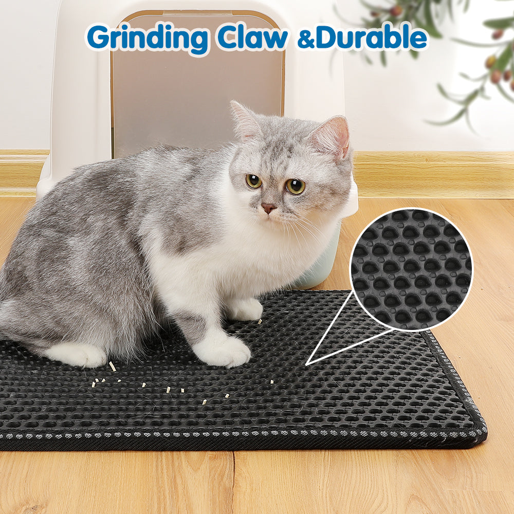 EVA Cat Litter Trapping Mat (21" x 14" Inches)