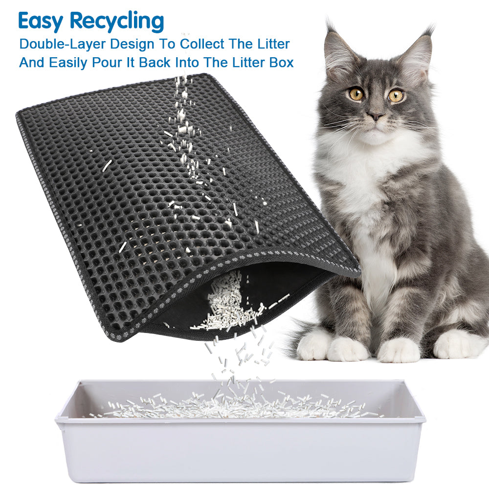 EVA Cat Litter Trapping Mat (21" x 14" Inches)