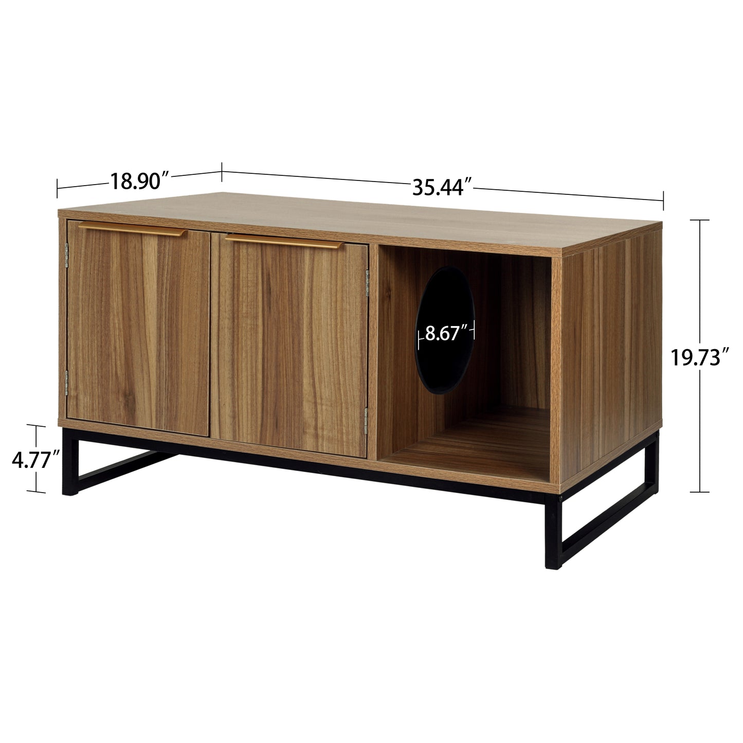 TV Stand + Pet House In-One, Waterproof/Scratch Resistant