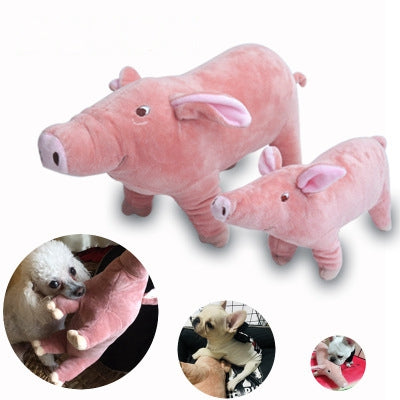 Plushy the Pig Soft Stuffed Dog Toy