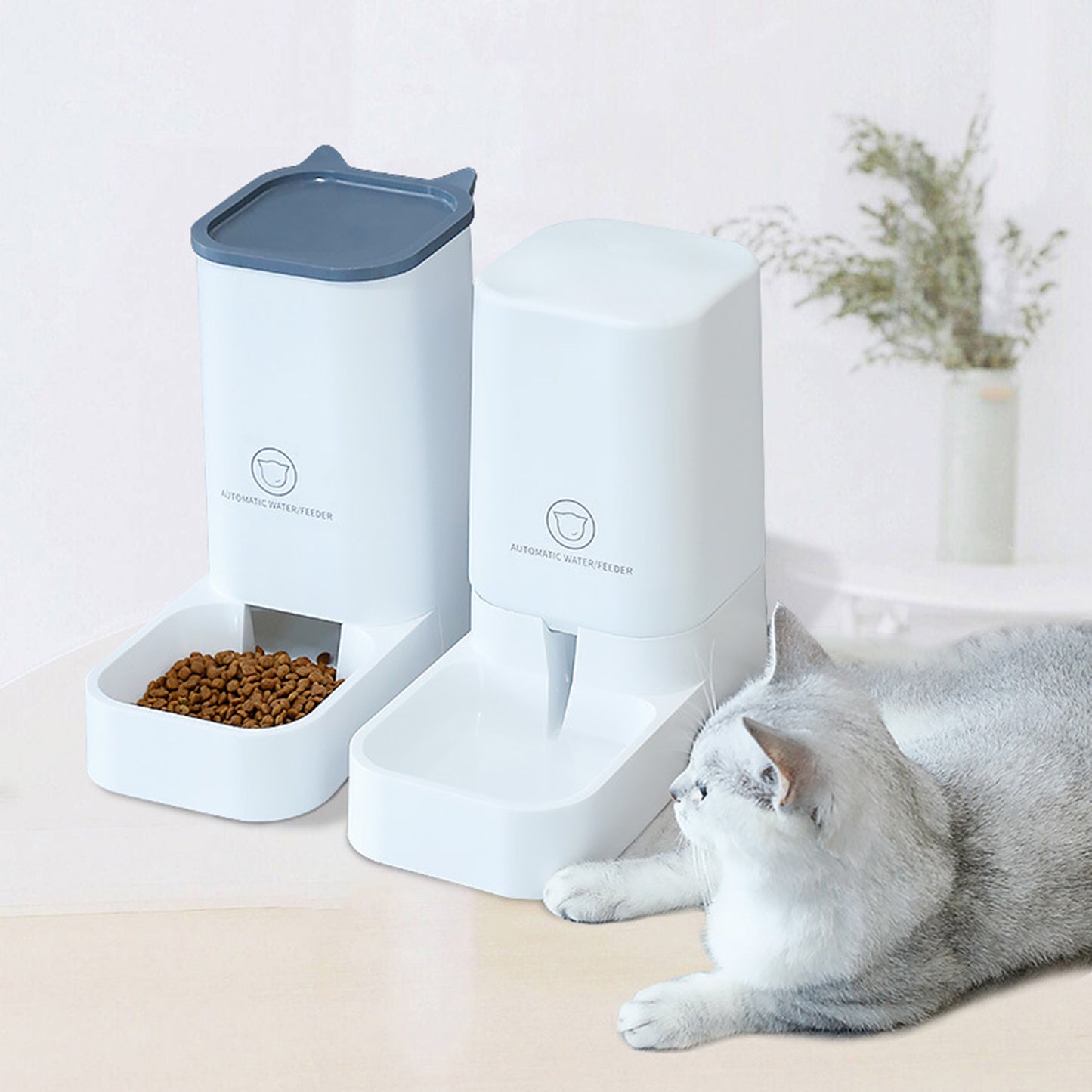 Automatic Pet Feeder & Water Set