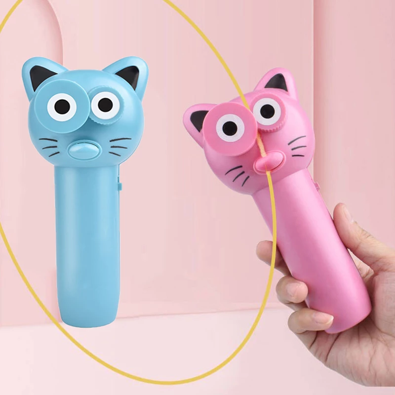 Rope Launcher Cat Toy