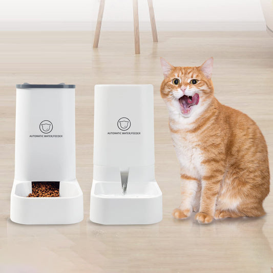 Automatic Pet Feeder & Water Set
