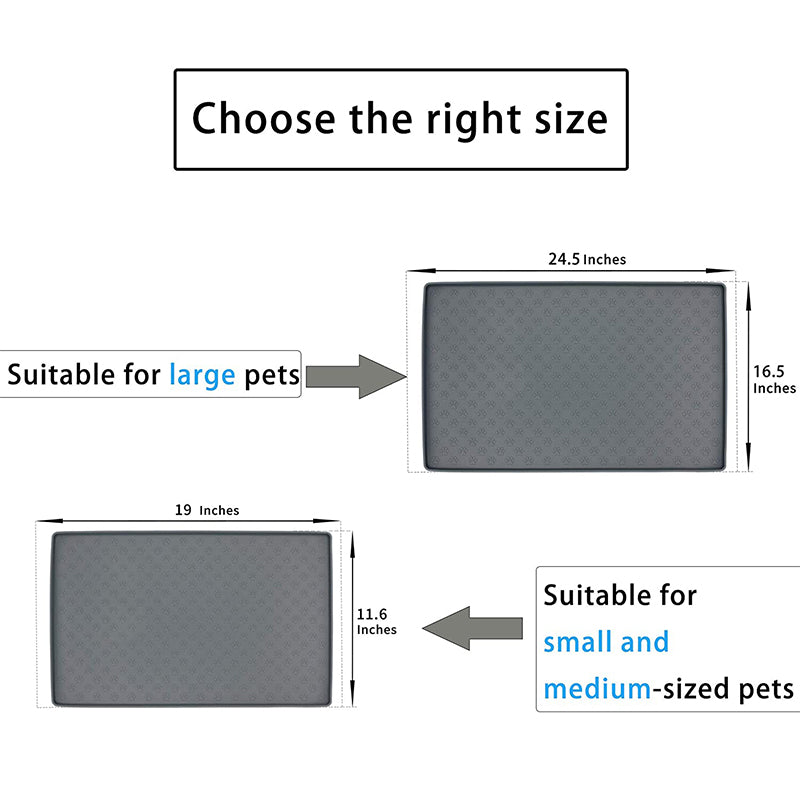 Non-Slip Waterproof Silicone Pet Feeding/Water Mat