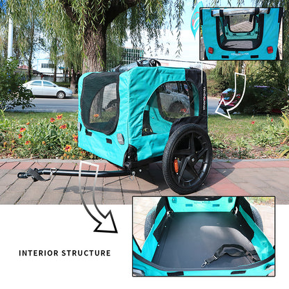 Foldable Bicycle Stroller Pet Carrier