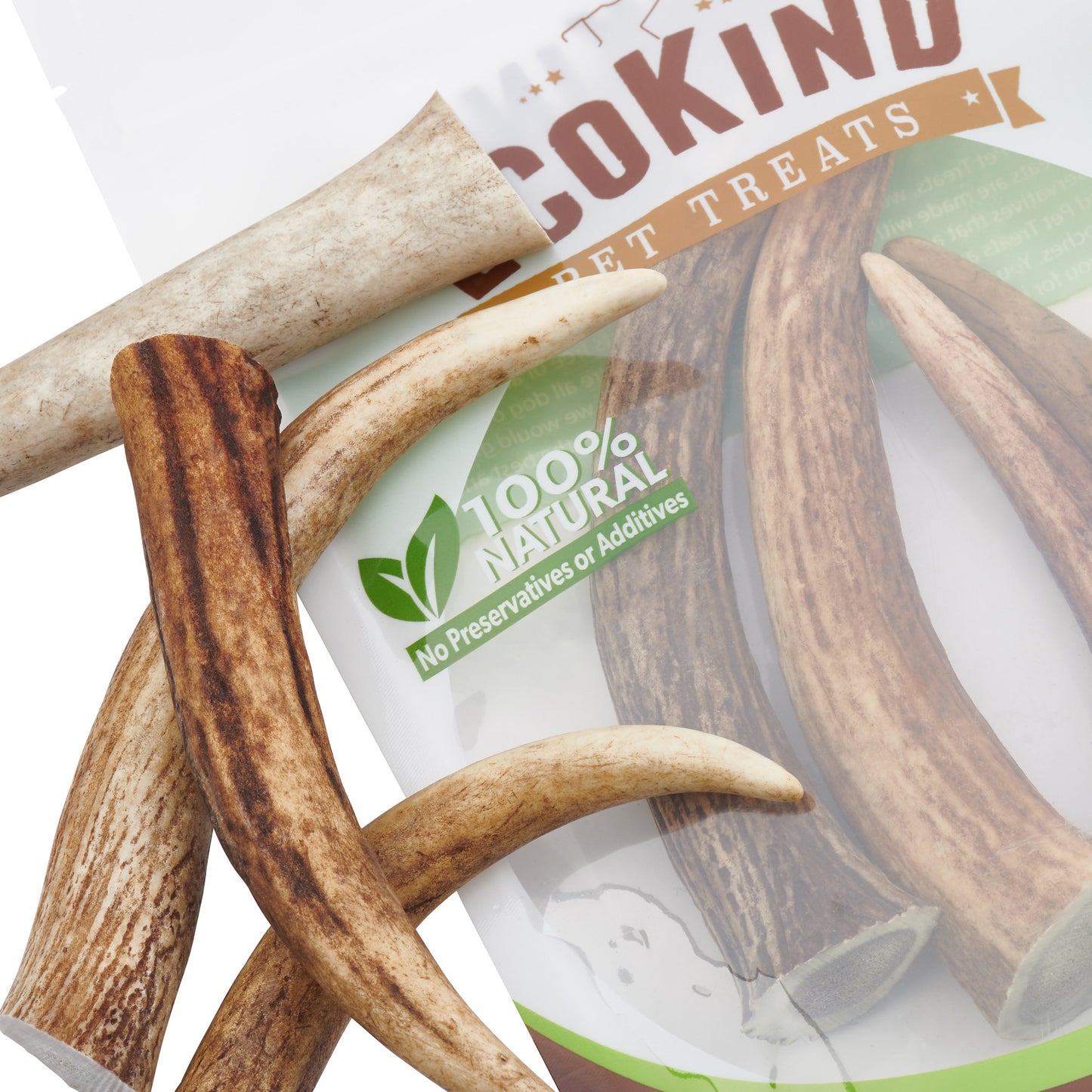 EcoKind Elk Antler Tips (4 Pack)