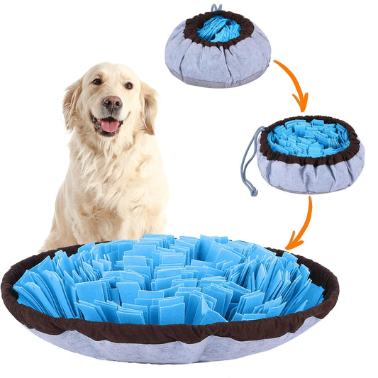 Adjustable-Size Treat Sniffing Mat Puzzle by PET ARENA