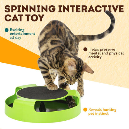 Spinning Mouse Play Set for Cats