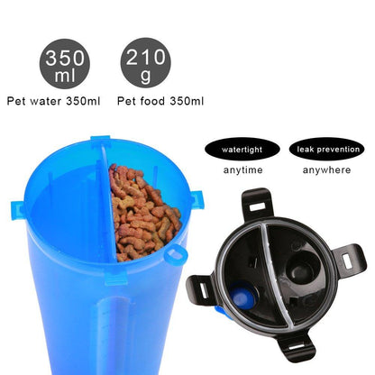 2-in-1 Drinking & Feeding Bottle with Silicone Bowl