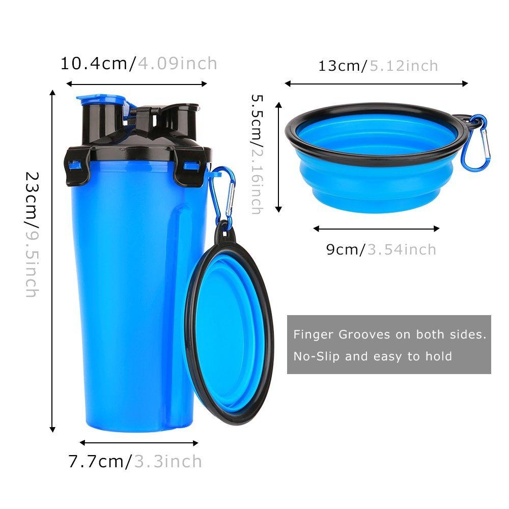 2-in-1 Drinking & Feeding Bottle with Silicone Bowl