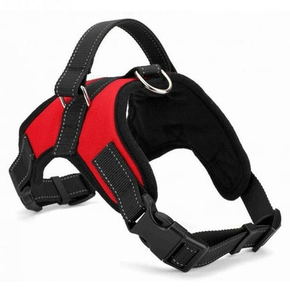 Adjustable Comfort Dog Harness (Red) M/L