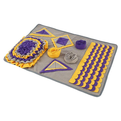 Pet Training Snuffle Mat and Feeding Cushion