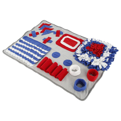 Pet Training Snuffle Mat and Feeding Cushion