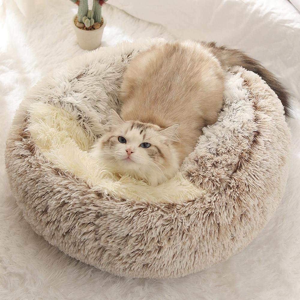 Super-Soft Enclosed Cat Sleeping Bed