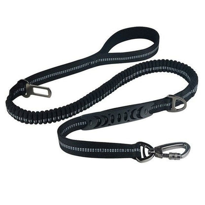 Adjustable Dog Leash, Nylon Reflective Safety Belt Training Lead