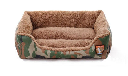 Patterned Washable Pet Bed (S/M/L)