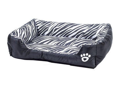 Patterned Washable Pet Bed (S/M/L)