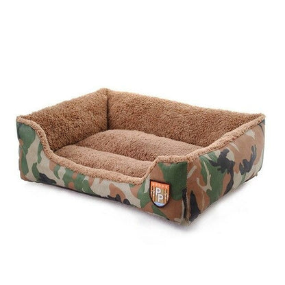 Patterned Washable Pet Bed (S/M/L)